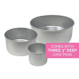 Aunt Shannon's Kitchen multipurpose cake pan for cheesecakes, quiches, and pies
