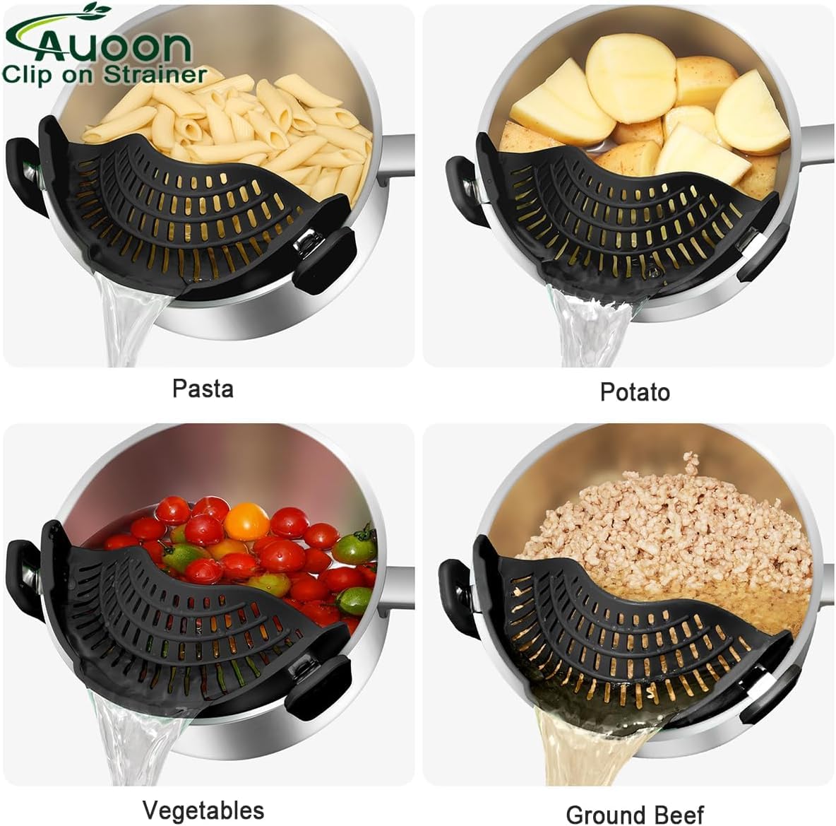 AUOON silicone material is food grade and safe.