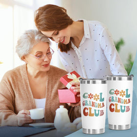 Aurahouse First-Time Grandma Tumbler 20oz ideal for celebrations and gifting.