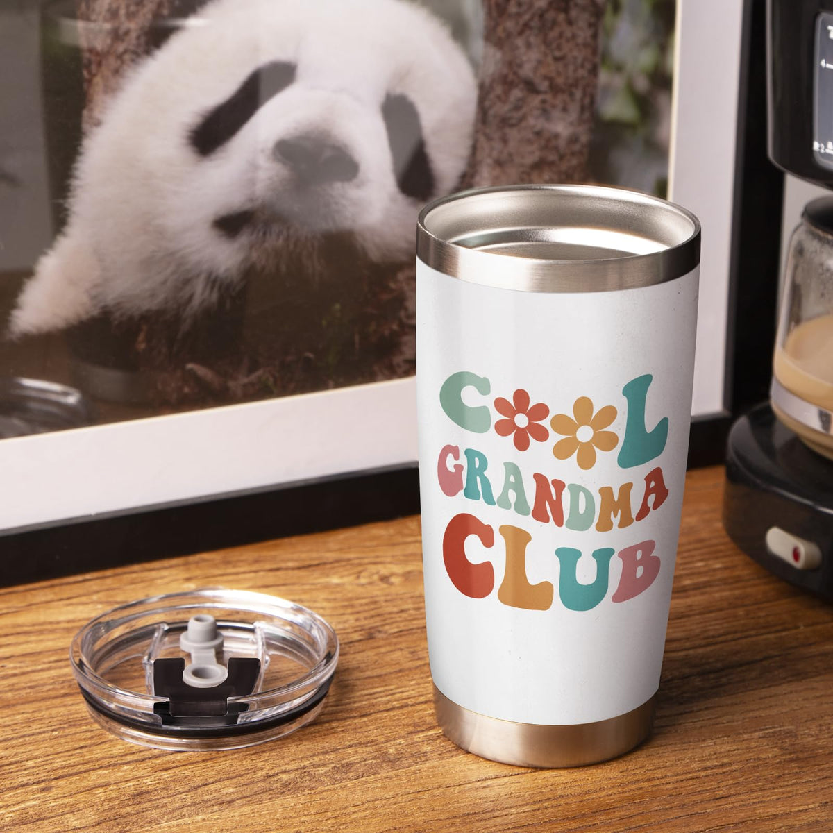 Aurahouse Mother's Day Grandma Gift Tumbler sturdy stainless steel for daily use.