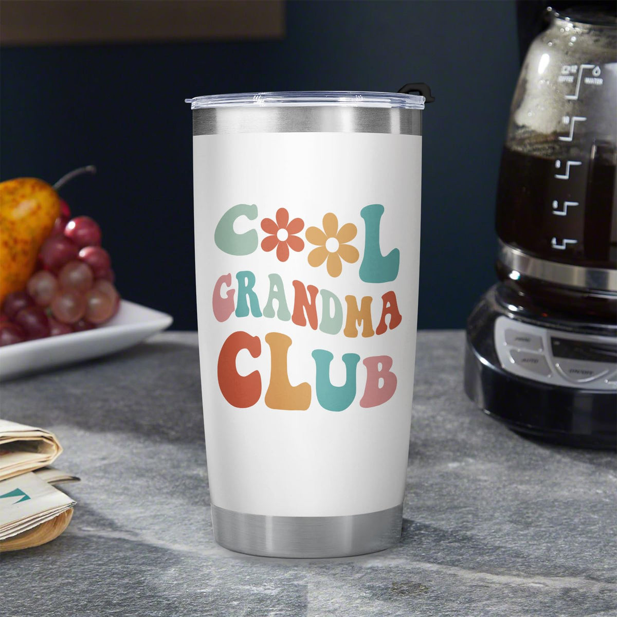 Aurahouse Stainless-Steel Insulated Tumbler durable and travel-friendly for home and work.