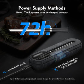 Aurasky CP20 receiver with stable wireless connection for reliable cooking.