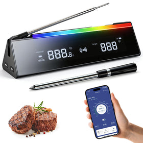 AURASKY CP40 foldable probe close-up for precise near-grill checks and quick readiness