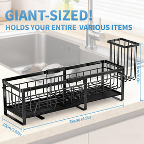 Aurblozen automatic drainage solution with sloped tray keeps countertops dry after use.