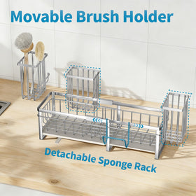 Aurblozen multi-directional storage rack adapts to needs with easy removal