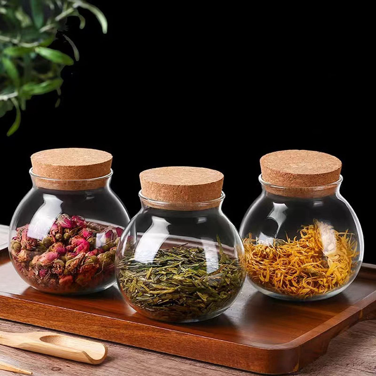 Aurfedes 17oz jars with wide mouths ideal for easy filling and cleaning