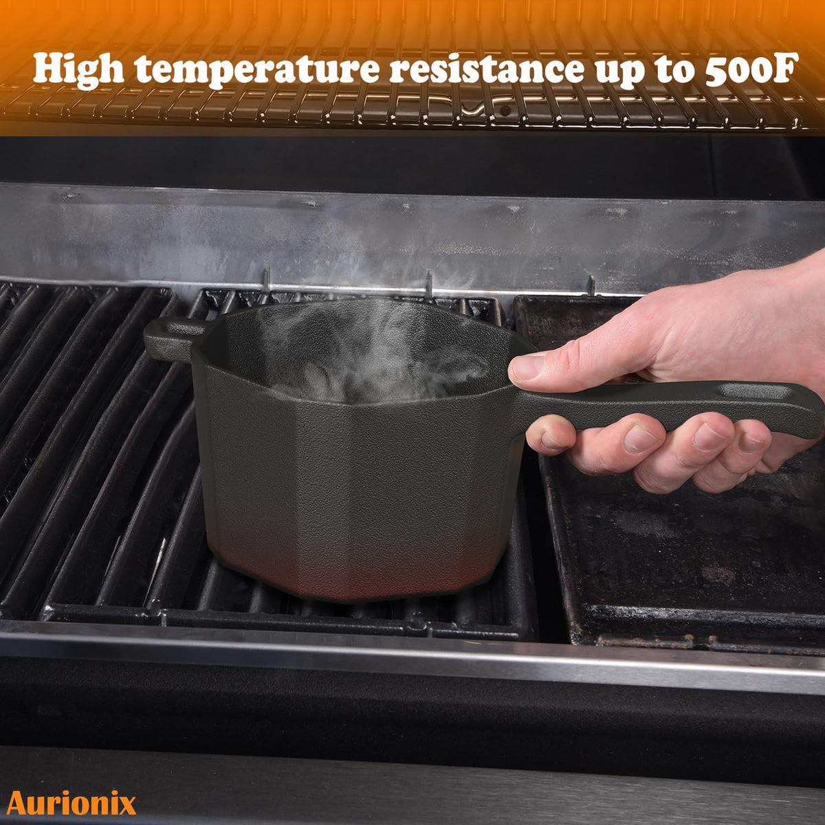 Aurionix compact design stacks easily for kitchen and travel