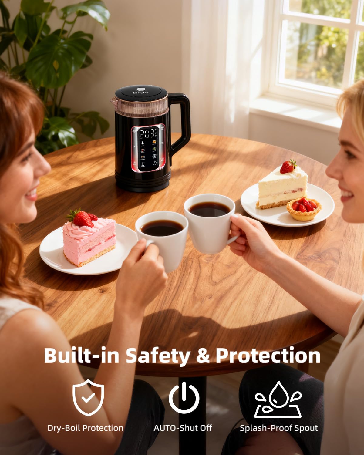 AURISWELL removable lid simplifies cleaning and maintenance
