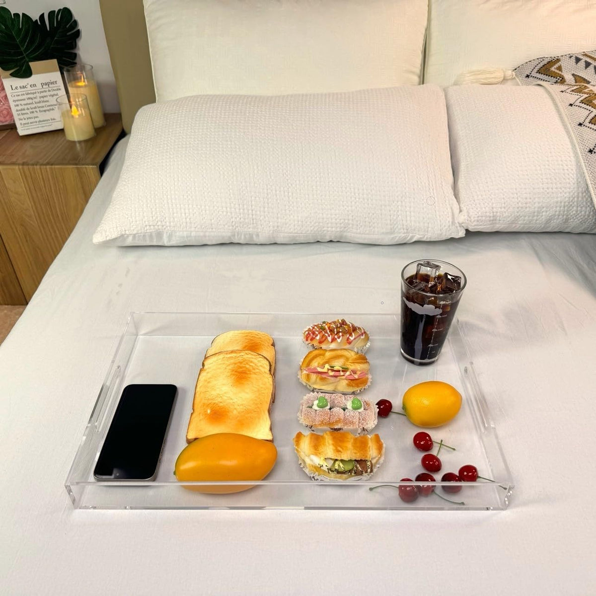 AuroraGlow non-slip base keeps the charger stable on any surface
