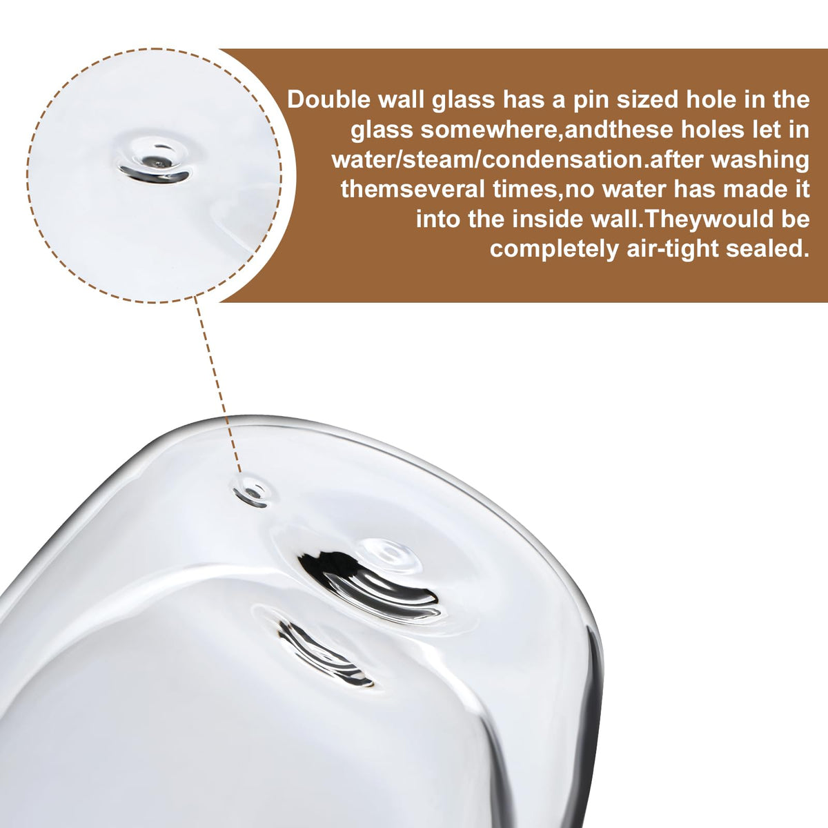 Aurzen premium glass mugs are lead free BPA free and durable for daily use