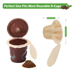 Aussen easy-clean disposable filter simplifies prep and reduces cleanup time.