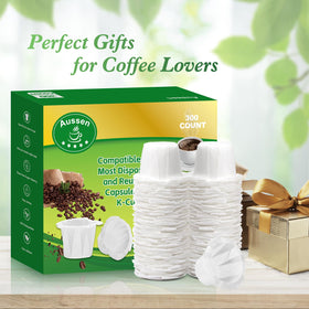 Aussen filters improve flow and reduce grounds in cup