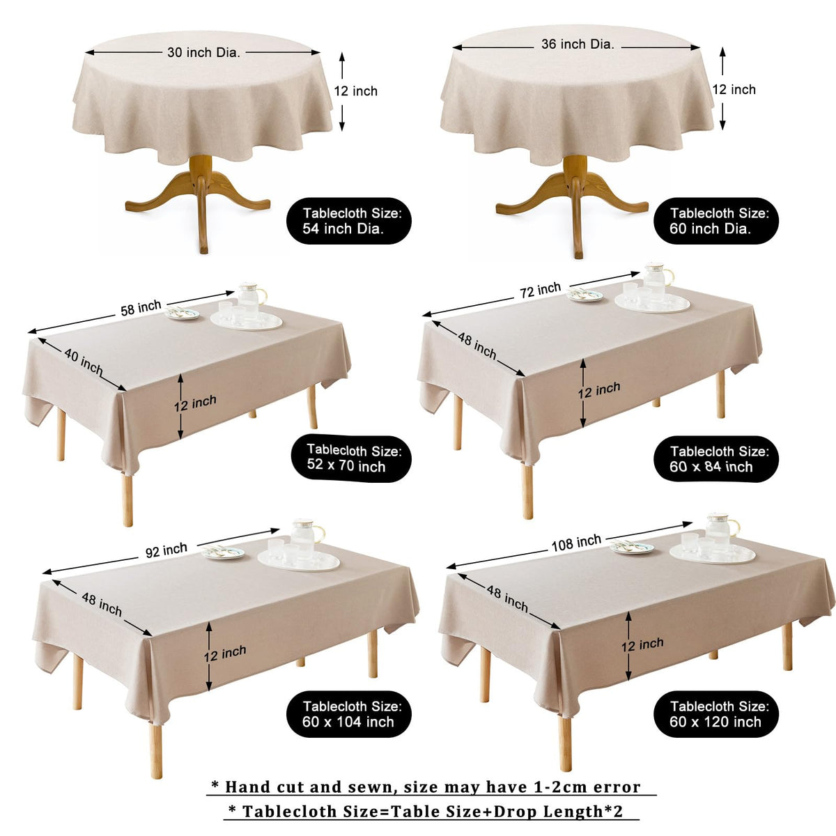 AUSSPVOCT Easy care tablecloth boosts holiday table aesthetics