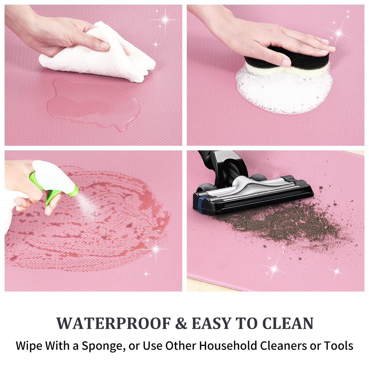 AUTODECO foam detail shows high-density cushioning for fatigue relief.