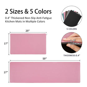 AUTODECO non-slip backing keeps mats in place during cooking.
