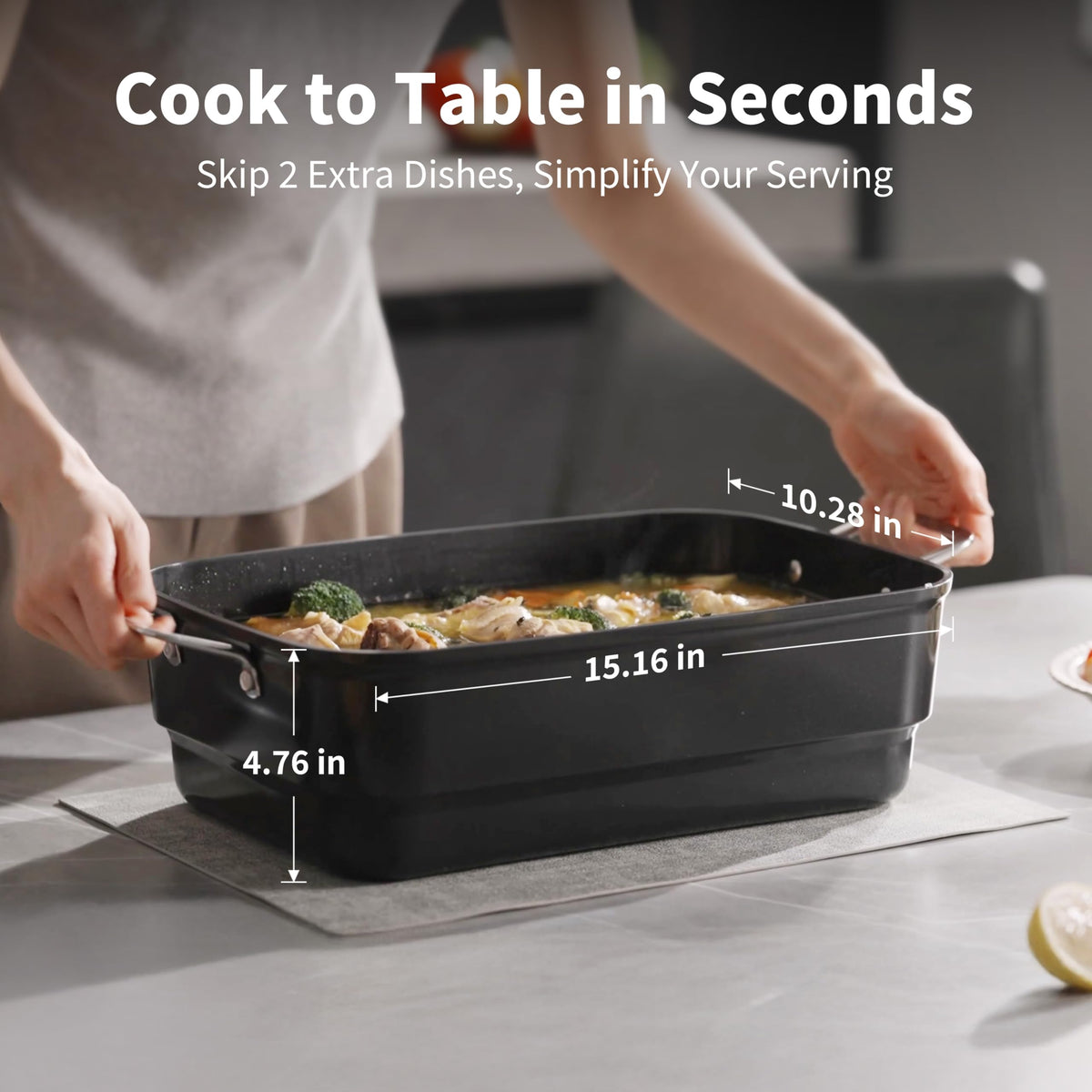 AUTUCU N21NA Pro slow cooker steaming plate for healthy sides