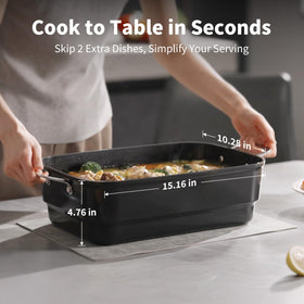 AUTUCU N21NA Pro slow cooker steaming plate for healthy sides