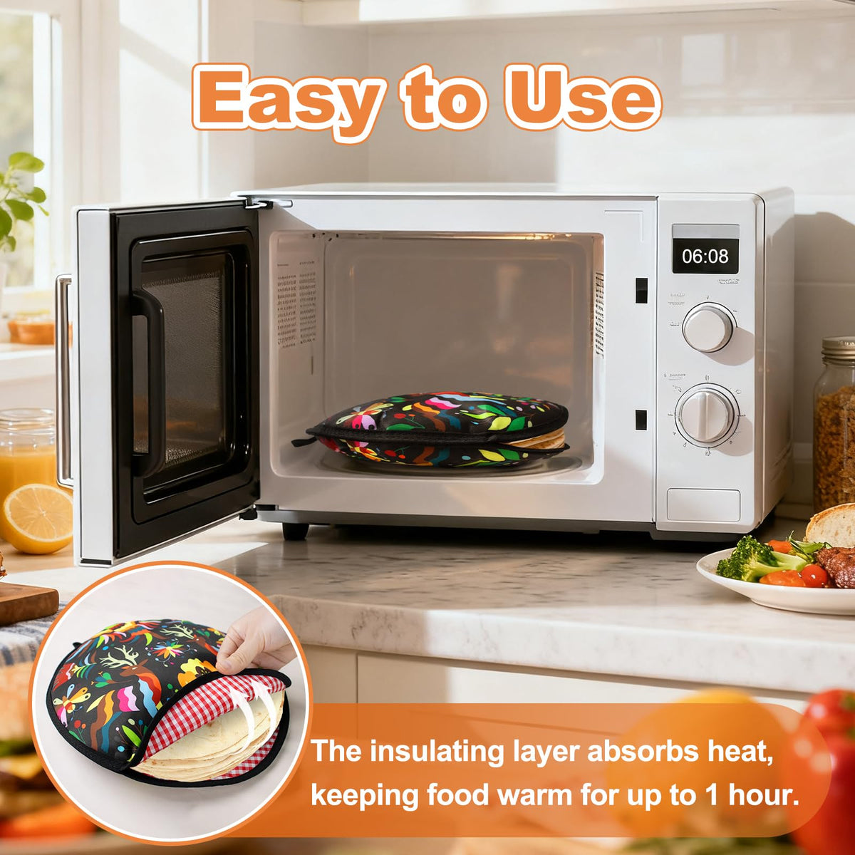 AUVCAS ideal for pitas, breads, wraps, and more