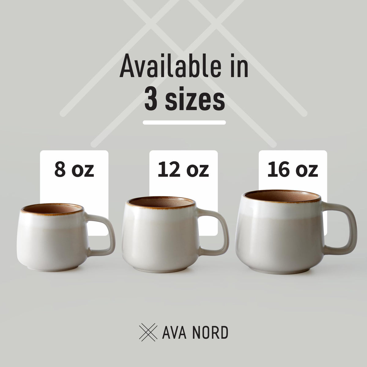 Ava Nord mug in dishwasher-safe setting for easy cleaning