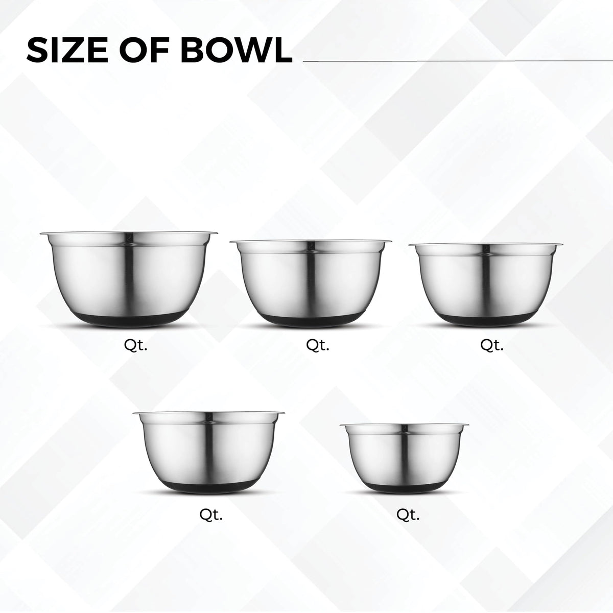 Avador mixing bowls are dishwasher safe for quick cleanup after cooking.