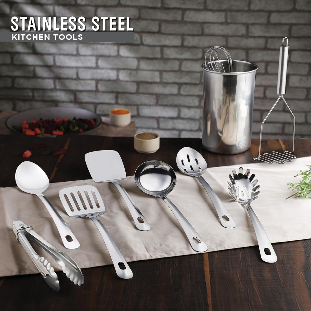 Avador kitchen tools in use demonstrating efficient prep and reduced clutter.
