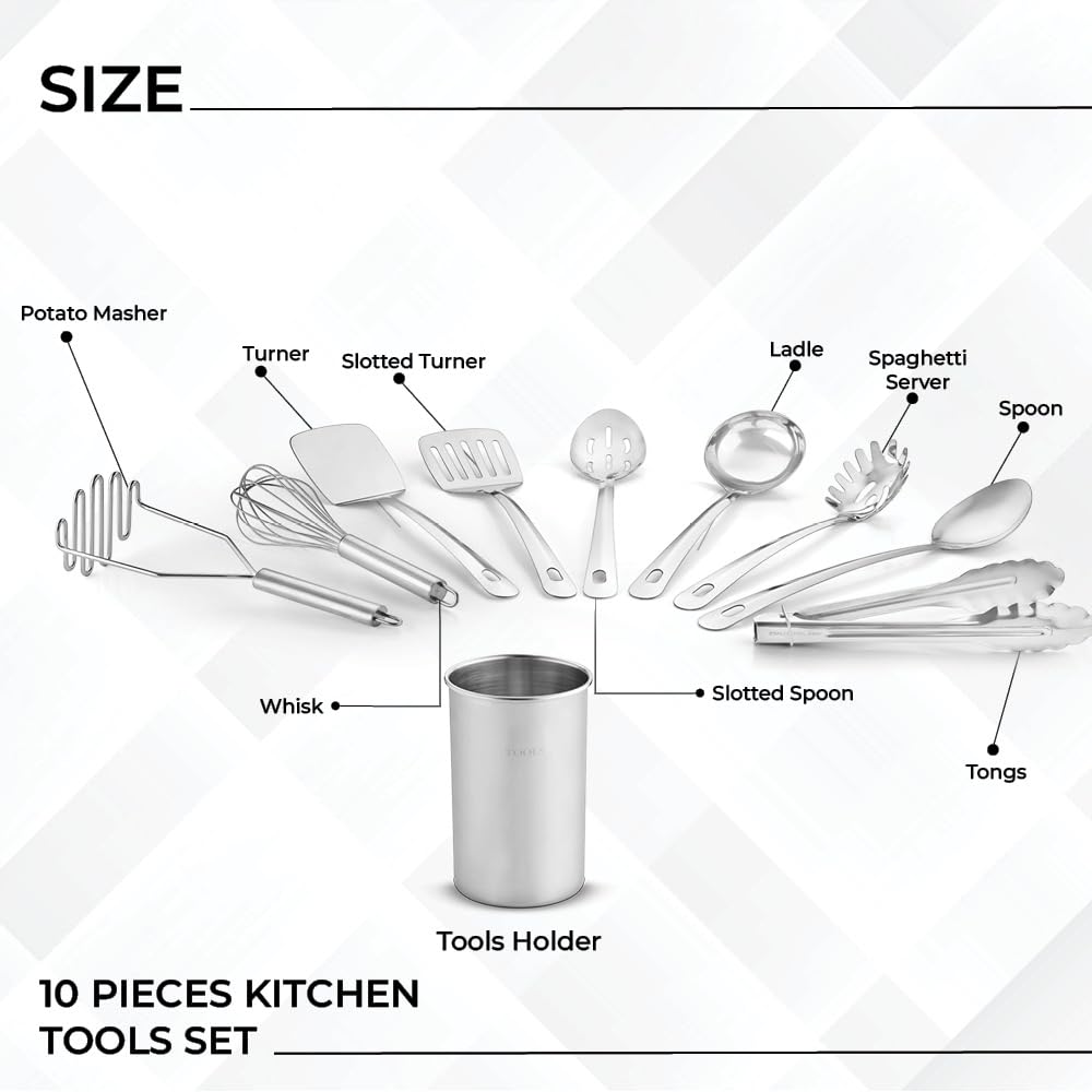 Avador stainless steel utensils close-up highlighting durable construction for daily use.