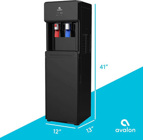 Avalon A6BLWTRCLRBLK built-in nightlight for nighttime visibility