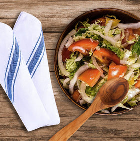 Avalon Kitchen dish towels durable wash-after-wash cotton towels.