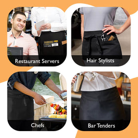 Avalon Kitchen durable polyester apron built for busy work environments