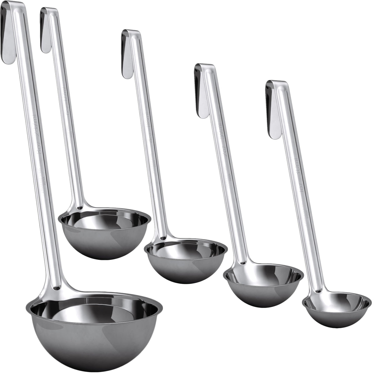 Avant Grub 1oz ladle for precise portioning in busy kitchens.