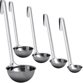 Avant Grub 1oz ladle for precise portioning in busy kitchens.