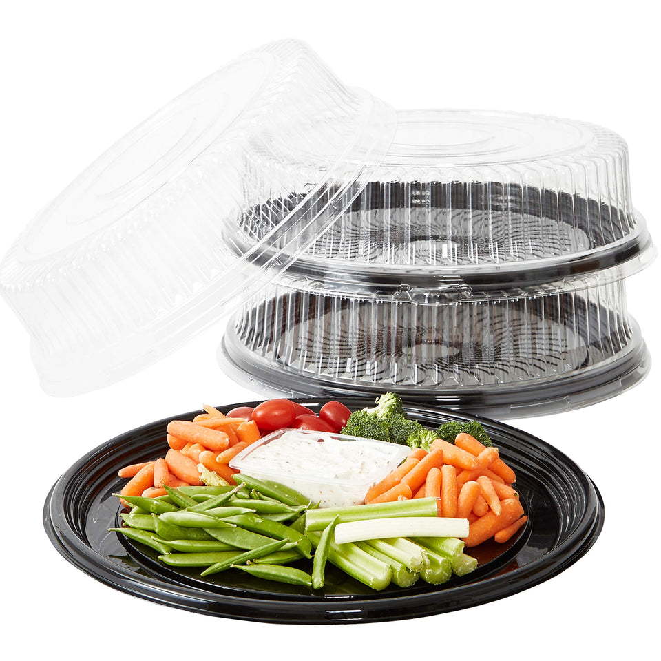 Avant Grub heavy-duty 16-inch serving tray with lid, ideal for catering.