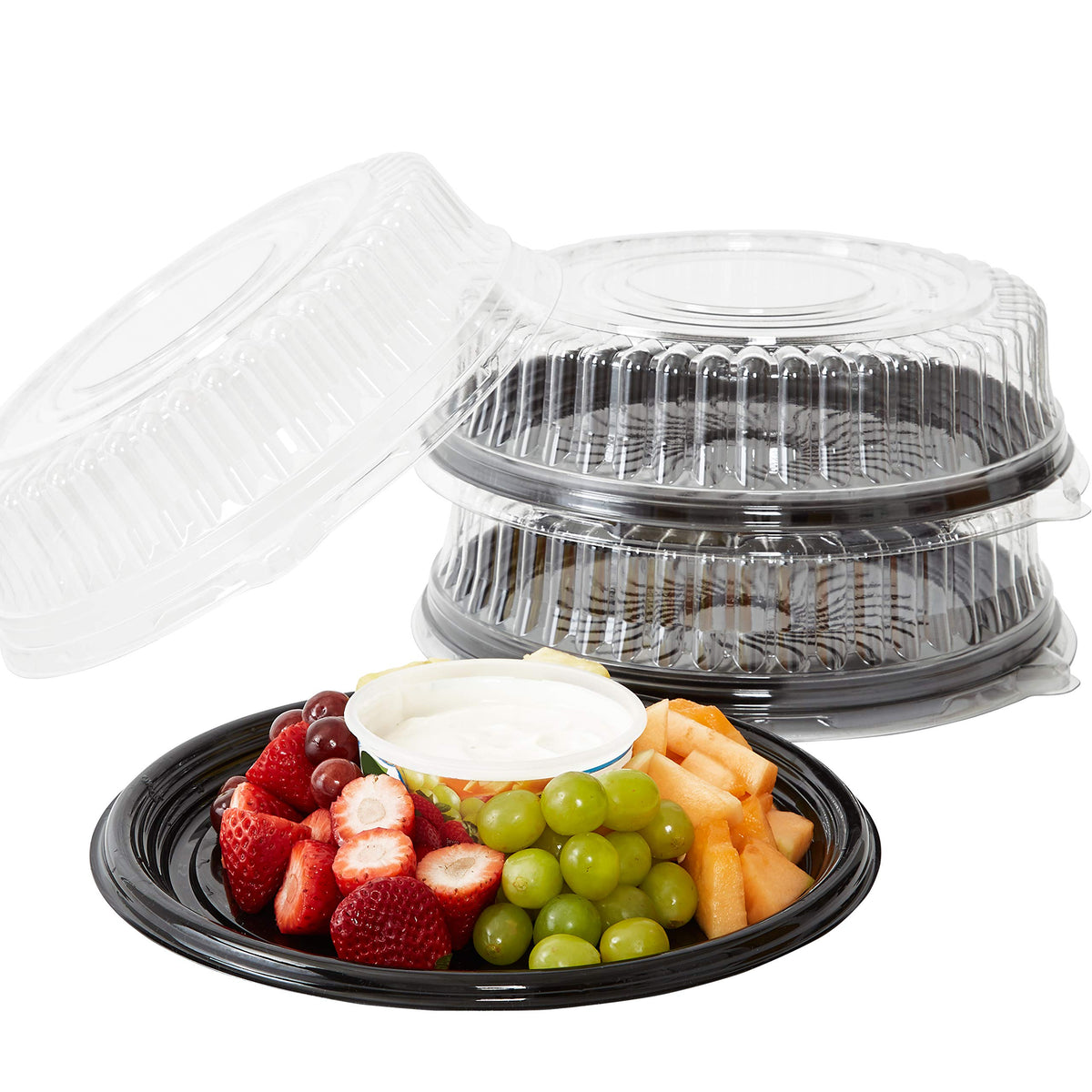 Avant Grub heavy-duty 12-inch tray with lid for reliable serving