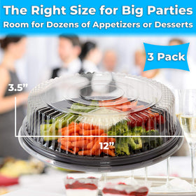 Avant Grub catering trays hold large fruit, meat, or cheese platters