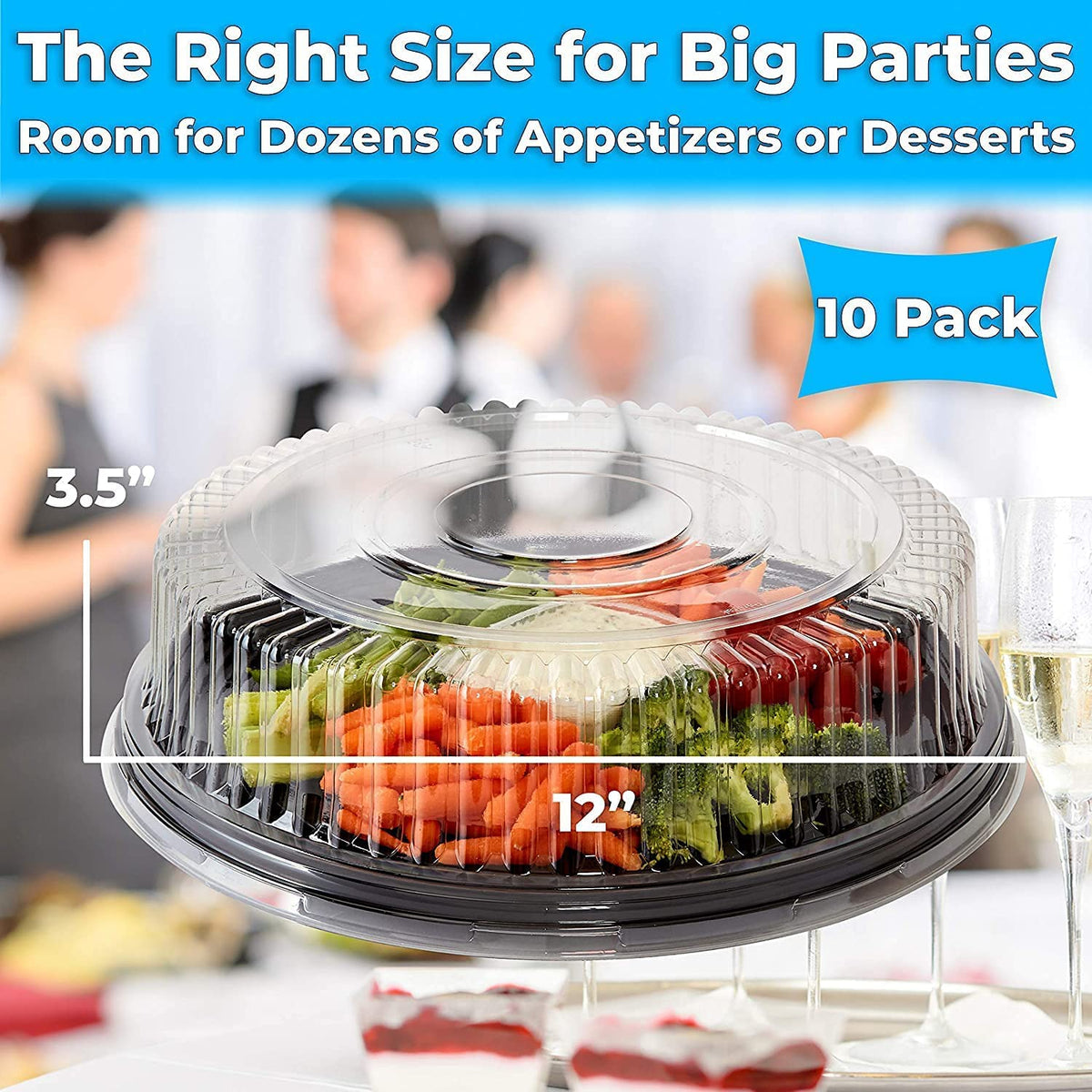Avant Grub durable serving trays ideal for large events outdoors or indoors.