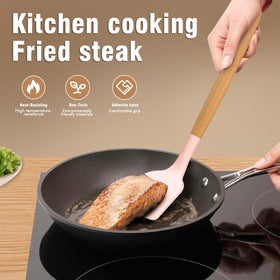 AVGPD utensil holder keeps kitchen tools neatly organized and within reach.