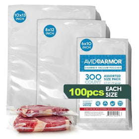 Avid Armor 6x10 inch bag by Avid Armor for airtight sealing and freezer storage.