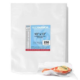 Avid Armor Chamber Bags 10x13 front view; heavy-duty construction for long-term storage.