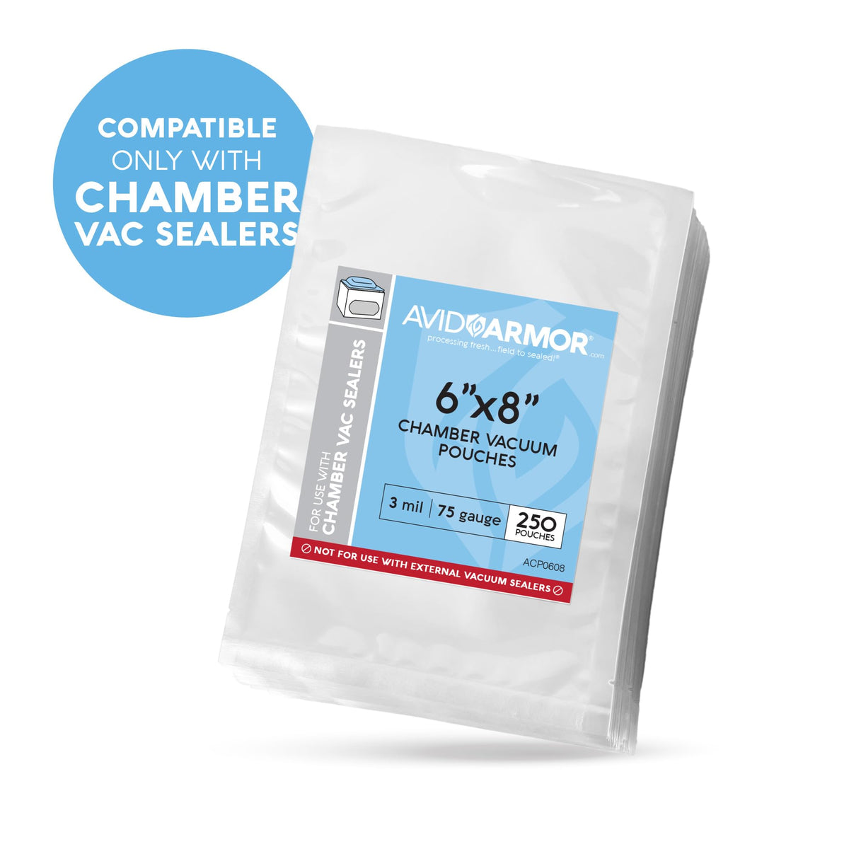 Avid Armor BPA-free chamber bag supports safe daily use.