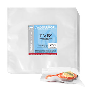 Avid Armor chamber vacuum bags 250-pack for versatile, long-term storage