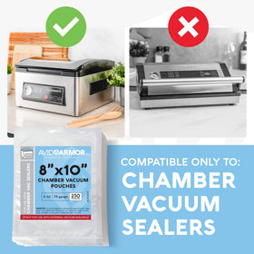 Avid Armor durable vacuum bags stand up to heavy-duty packing and long-term storage.