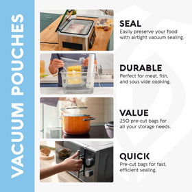 Avid Armor freezer storage bags help prevent freezer burn and preserve flavors.