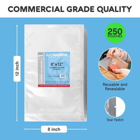 Avid Armor meat and fish sealing bags enable reliable vacuum packing.