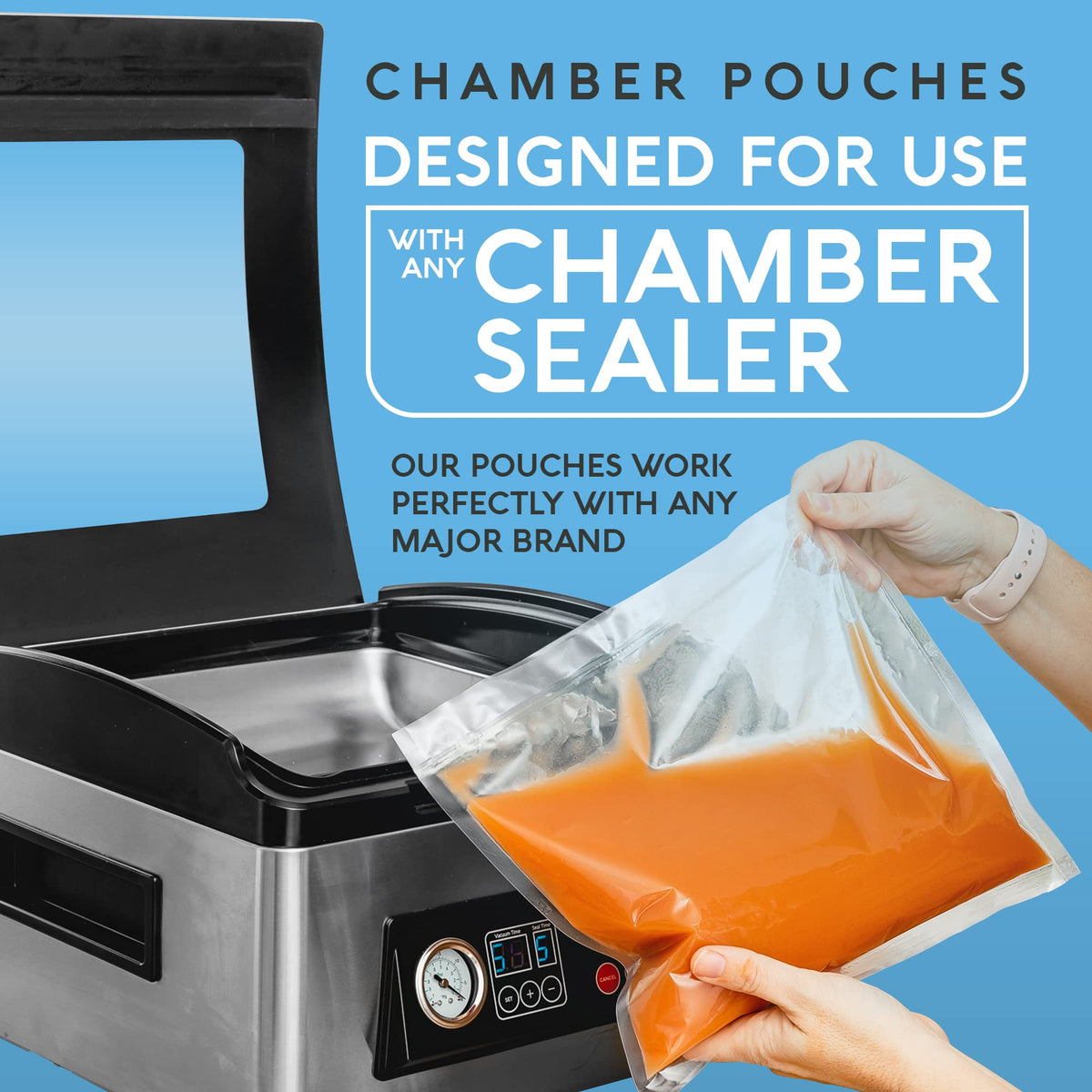 Avid Armor pouch ready for microwaving, boiling, or sous vide