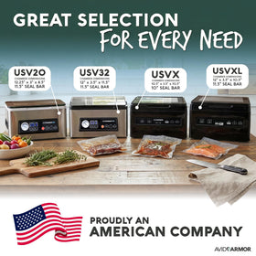 Avid Armor USV32 ideal for soups, sauces, and sous vide prep.