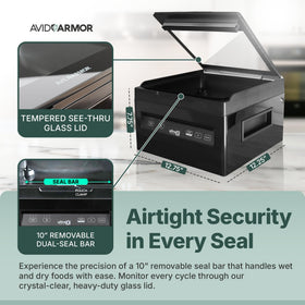 Avid Armor USVX Ultra vacuum accessory hose for jars and external containers.