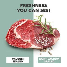 Avid Armor non-BPA vacuum bags keep food safe while preserving freshness.