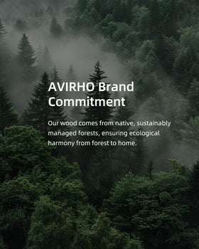 Avirho 220-count bulk pack ships flat in a compact box to prevent wrinkles.