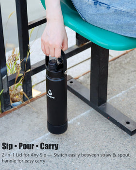 avodvo bottle with BPA-free materials supports safe daily hydration.
