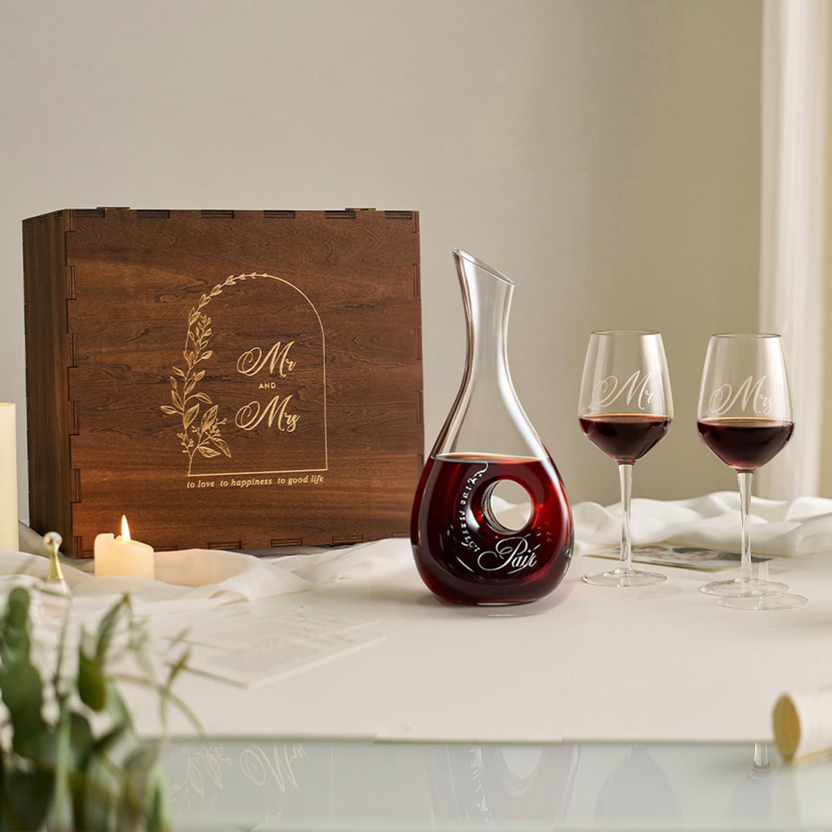 AW BRIDAL luxurious black velvet packaging for ready-to-gift presentation